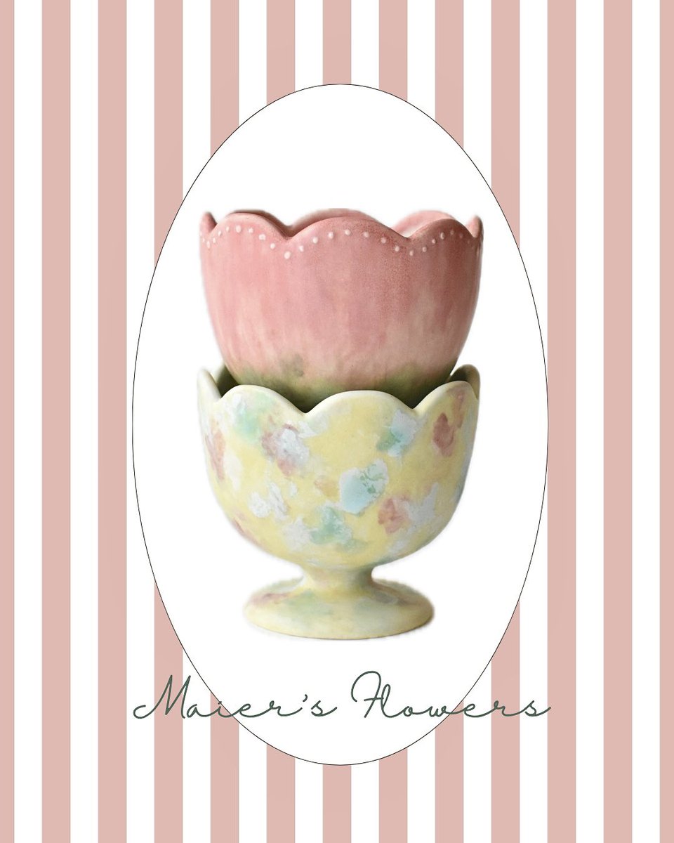 maier_room's tweet photo. “Maier’s flowers”
The group exhibition has only two days left.

企画展は残り2日となりました
最後までお楽しみいただければと思います🌷

2026.6.3(水)-6.21(日)
会場:ranbu
大阪市北区大淀南1-4-20 長谷川ビル2F,3F
⏰12:30-19:30
定休日:火曜日
・
・
・
#陶器 #アート #イラスト #art 
#工芸 https://t.co/AblObUk0iq