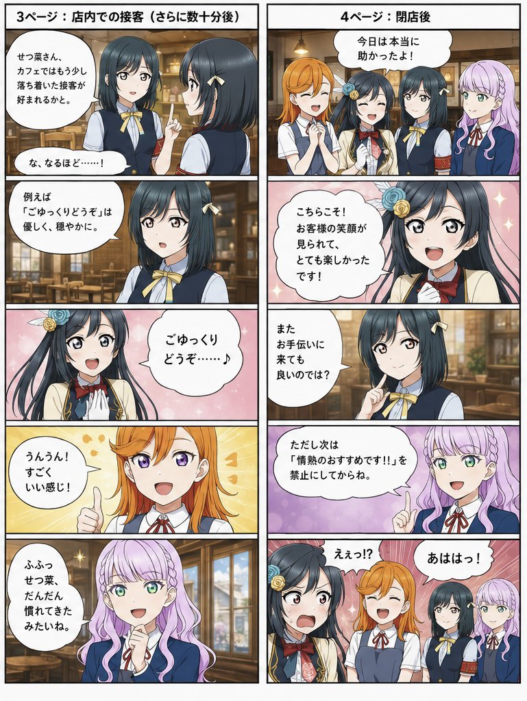 AriariV3's tweet photo. 生成したコミックも添えて！
今回は上手くいった方だと…！ https://t.co/FbaqlCQzlC