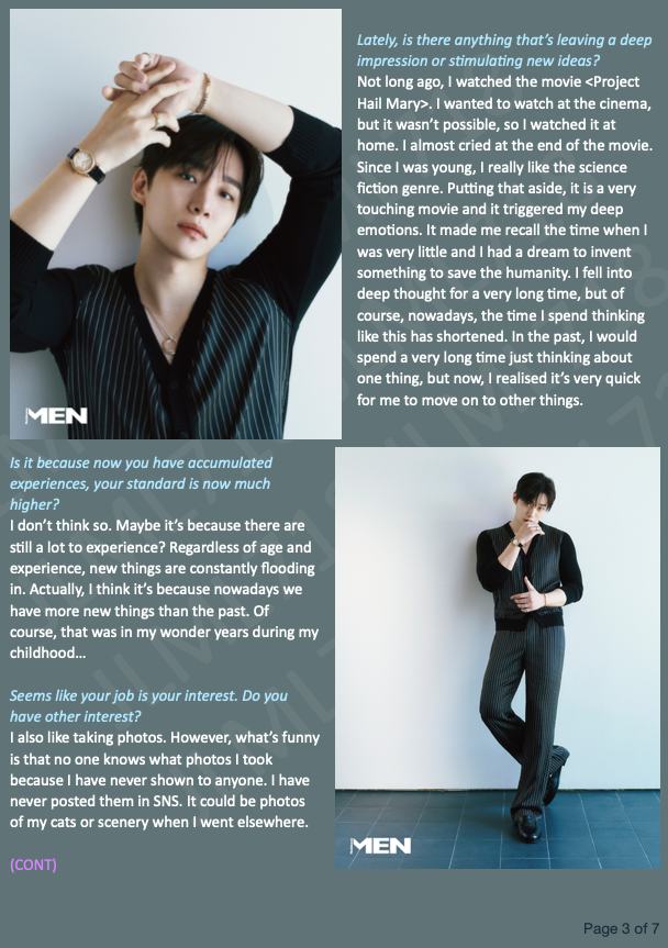 jlml718's tweet photo. [ENG TRANS] #LeeJunho #Junho - 2026.06.19 Noblesse Men July 2026 - Full article English translation by human - ❌ Do not take download my translation screen and post online under your own SNS account. Thank you!❌ #Engtrans

Post 1 out of 2 (CONT)

Original Source:
https://t.co/dp8TM7yHQc