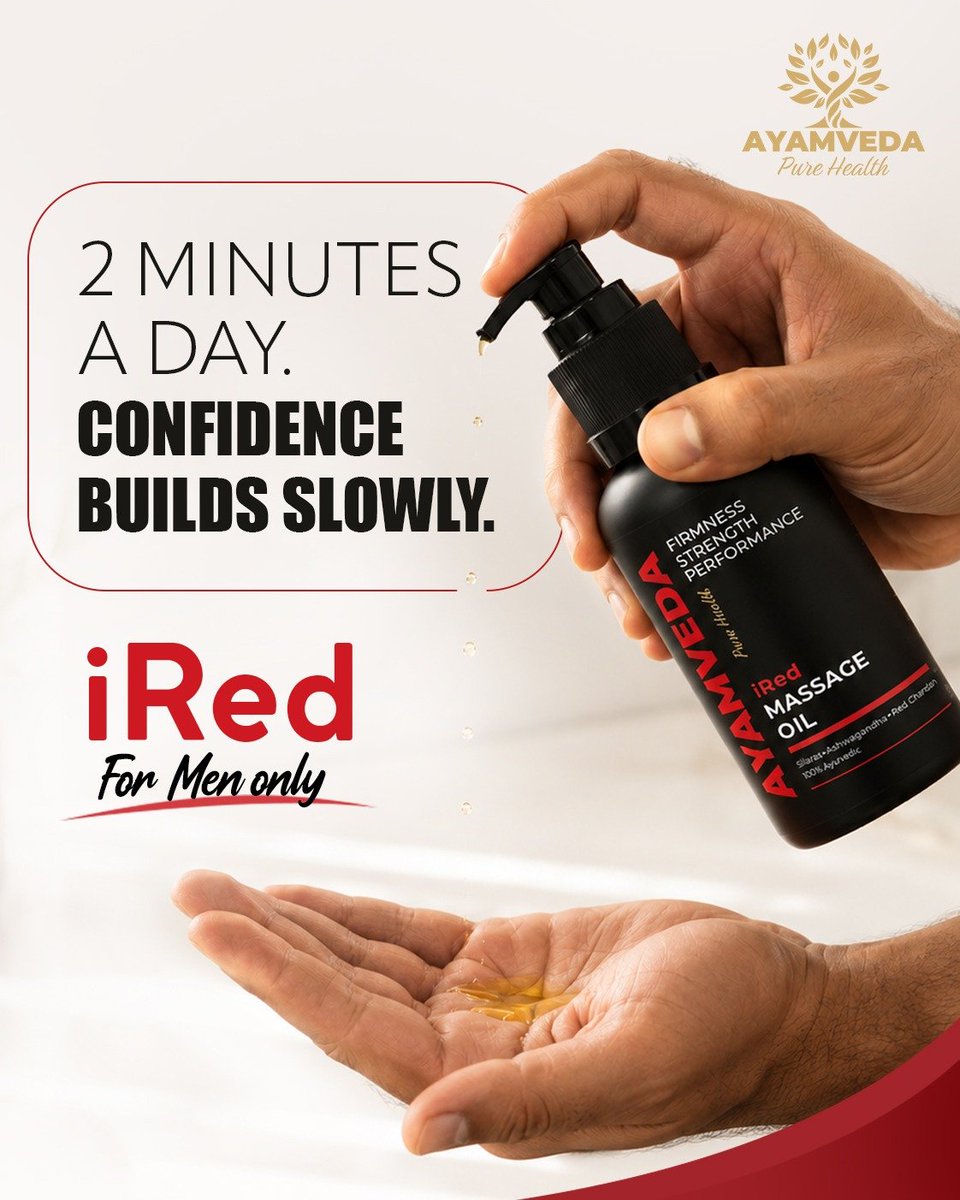 Ayamveda's tweet photo. Prescription: 2 minutes daily. 
Side effects may include increased moaning from your partner...

👇
https://t.co/QIsS9BxVup https://t.co/zgHoD792Wt