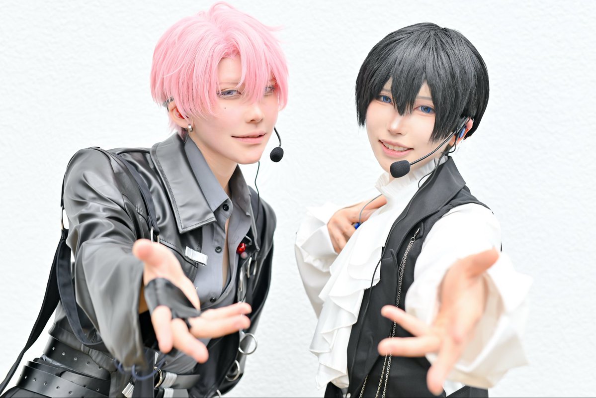 lun_xvxv's tweet photo. ⚠︎Cosplay⚠︎
   多聞くん今どっち！？/多聞＆桜利

   ▷▶お仕事モード▷▶NEXT？🍄🦍 https://t.co/5ceragdRYN