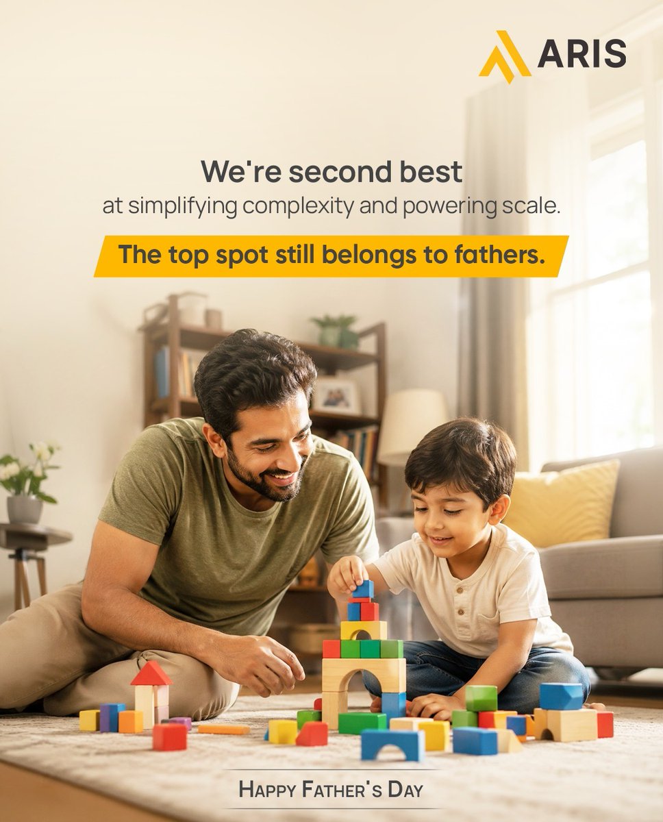 ARIS_ltd's tweet photo. The complexities of life rarely come with a blueprint.

Yet fathers have a way of making them feel a little easier to navigate.

This Father's Day, we celebrate the father figures who have helped shape who we are and who we continue to become.

#ARIS #Unitern #FathersDay https://t.co/4zNafmKQSs