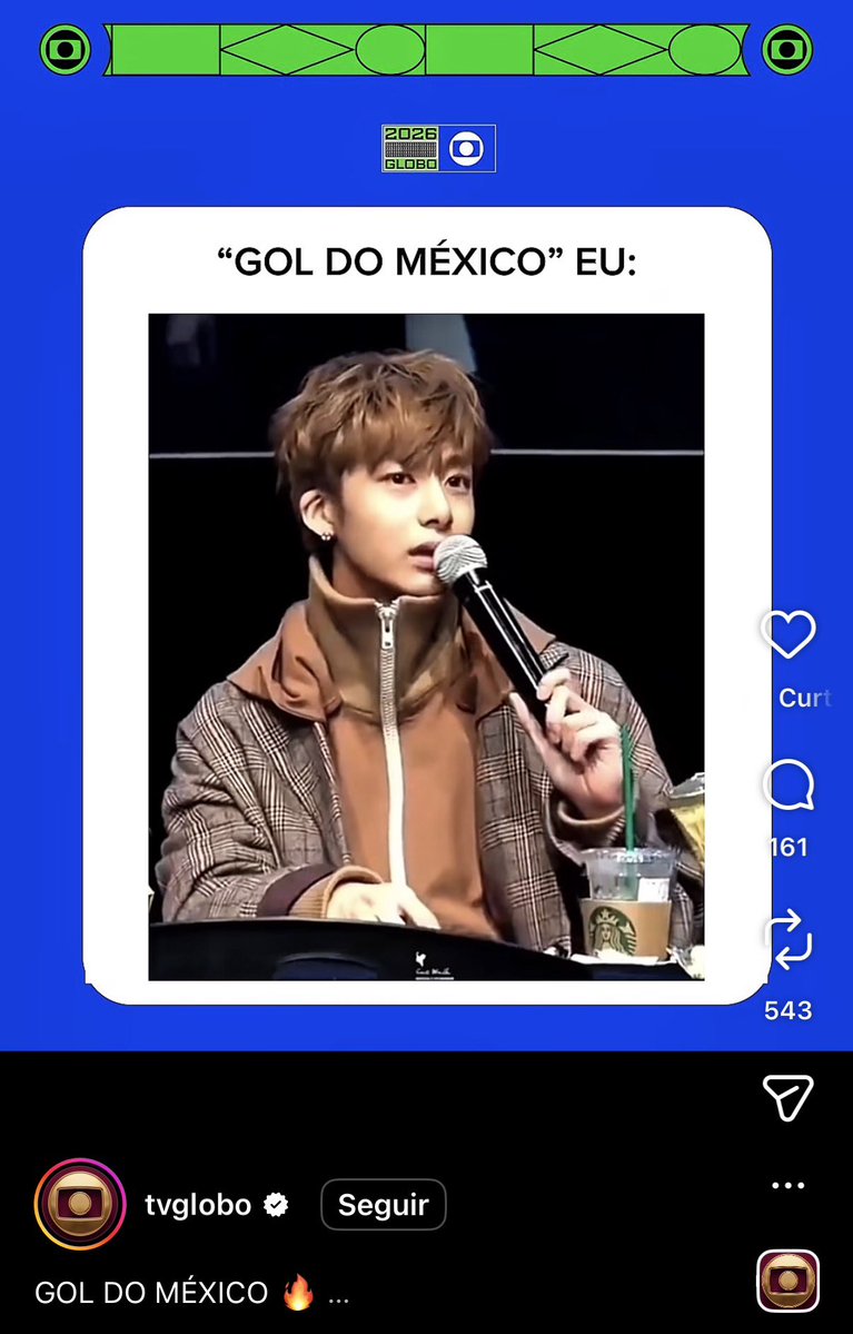 monekbr's tweet photo. 🚨 HYUNGWON TÁ NA GLOBO!

Durante o jogo entre México e Coreia do Sul pela Copa do Mundo, a @tvglobo usou um meme do Hyungwon ao comentar sobre o primeiro gol do México 😂

🔗 https://t.co/FUVZdjLPXt

#MONSTAX #몬스타엑스
#HYUNGWON #형원 
@OfficialMONSTAX https://t.co/ADVNlTsBTK