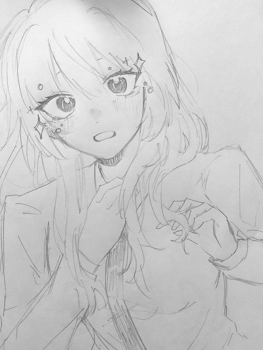 was0419's tweet photo. 落書き✏️#イラスト https://t.co/axx3ZItCNZ