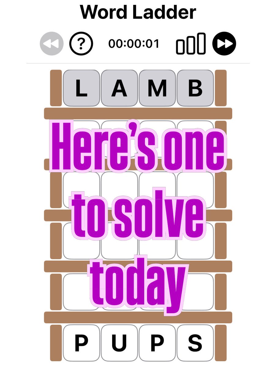 benzsoftware's tweet photo. No ads, free to download and fun to play. Get Word Ladder brain games now 

https://t.co/WY5xWiAhfP

#wordladderbraingames #wordladder #braingames #NoAds #benzsoftware #wordgames #ladderoftheday #morethanwords #startastreak #mentalfitness #mentalexercise #mentalagility https://t.co/mwq78zWjB4