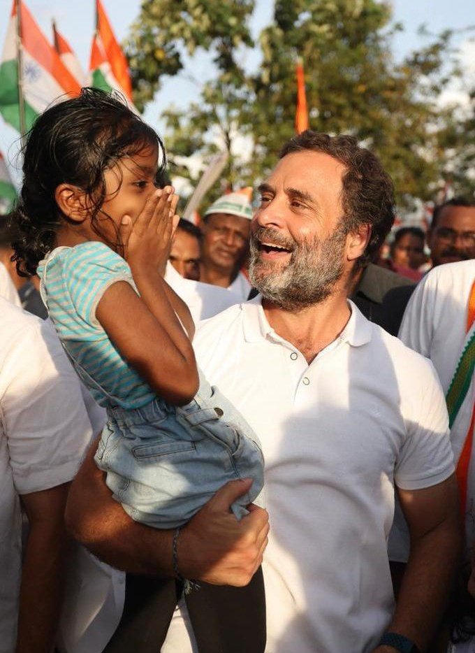 Ichanpyaari's tweet photo. I started liking Rahul Gandhi as a person when I was still a hardcore BJP supporter. Yes, you read that right. I was 17 when I first joined Twitter and landed on the far right side of it.

I met kind, protective people who loved me wholeheartedly and became my internet family. Back then, Twitter was all about connections and friendships. I'm still friends with many of them, but one thing I don't like now is that, despite knowing I was just a teenager, they imposed their ideology on me. They did not let me choose for myself.

Coming back to Rahul Gandhi. I was also fed the "Pappu" stereotype about him, and I believed it. I started looking for content, speeches, and articles about him so I could make memes and mock him.
But the more I listened to him, read about him, followed his campaigns, watched his media interviews, and considered the opinions of journalists and political analysts, the more I realized that much of what I saw online was false. It was a narrative.

He is completely different from how the mainstream media and the far right have portrayed him. He is well educated, kind, emotionally intelligent, articulate, respectful, and compassionate.
I have never seen him be disrespectful or hateful toward anyone, including his political rivals.

In my opinion, Rahul Gandhi is a patriot, an honest leader, and a voice for the youth and the future of this country.

Happy Birthday, Pookie Rahul Gandhi Sir ❤️🎀✨
 #HappyBirthdayRahulGandhi