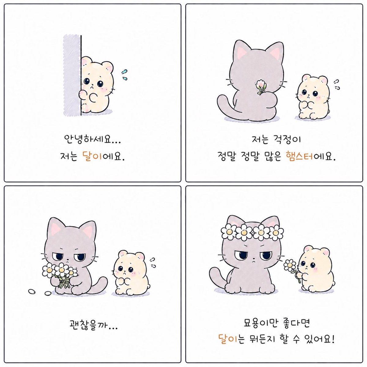 gd_supporters's tweet photo. 얘들은 묘용?🐱🐹

Garden of Daisies의 귀여운 마스코트 묘용이와 달이를 소개합니다💕

우리 묘용이와 달이 많이 이뻐해주세요💛

2026 권지용 생일 기부 프로젝트 with FAM
많은 참여 부탁드립니다🙏

💛 입금계좌
카카오뱅크 3333377069203 ㅈㅇㅎ

✨ 3만원 이상 기부 시
• 기부증서 포카 증정
• 묘용이 응원봉 파우치 증정

📝 폼 링크
https://t.co/iqFpQFIwHB

#GD_Project
#GardenofDaisies
#26818권지용생일기부
#GDRAGON #지드래곤