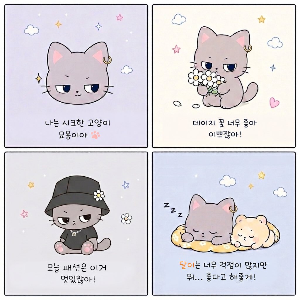 gd_supporters's tweet photo. 얘들은 묘용?🐱🐹

Garden of Daisies의 귀여운 마스코트 묘용이와 달이를 소개합니다💕

우리 묘용이와 달이 많이 이뻐해주세요💛

2026 권지용 생일 기부 프로젝트 with FAM
많은 참여 부탁드립니다🙏

💛 입금계좌
카카오뱅크 3333377069203 ㅈㅇㅎ

✨ 3만원 이상 기부 시
• 기부증서 포카 증정
• 묘용이 응원봉 파우치 증정

📝 폼 링크
https://t.co/iqFpQFIwHB

#GD_Project
#GardenofDaisies
#26818권지용생일기부
#GDRAGON #지드래곤