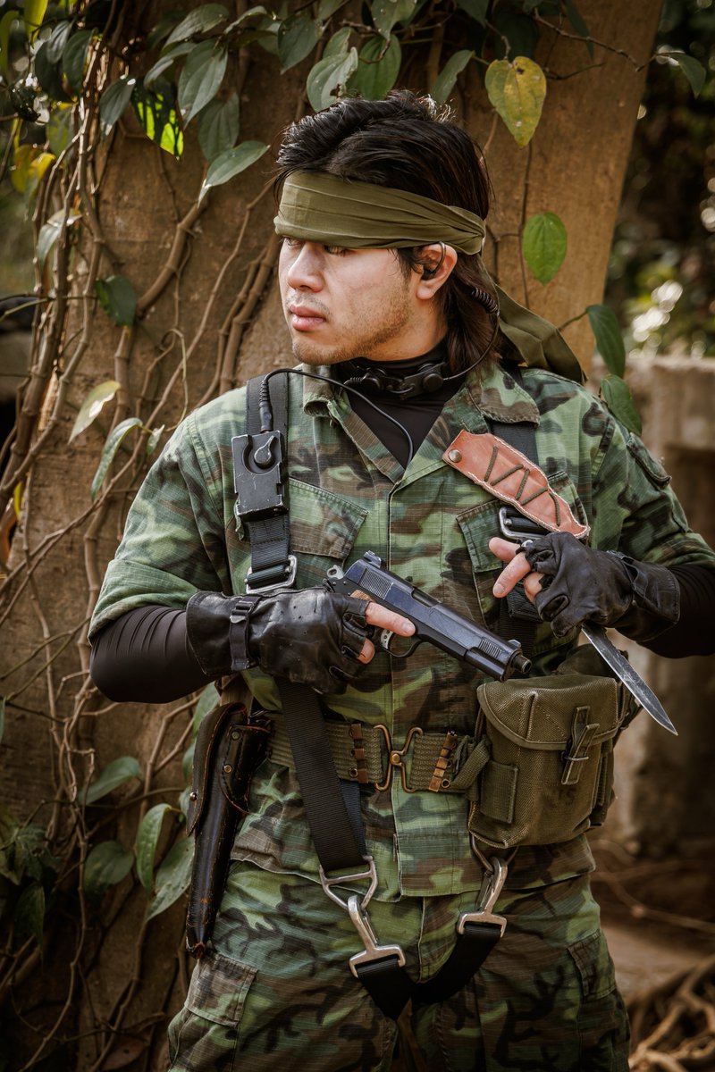 nokimaru_53's tweet photo. cosplay
            Metal gear solid 3 snake eater

                      Naked snake

　　　　　　　-単独潜入-

photo:@Zan_Woo

#OPERATIONINTRUDES307 https://t.co/ziOPww0NQq