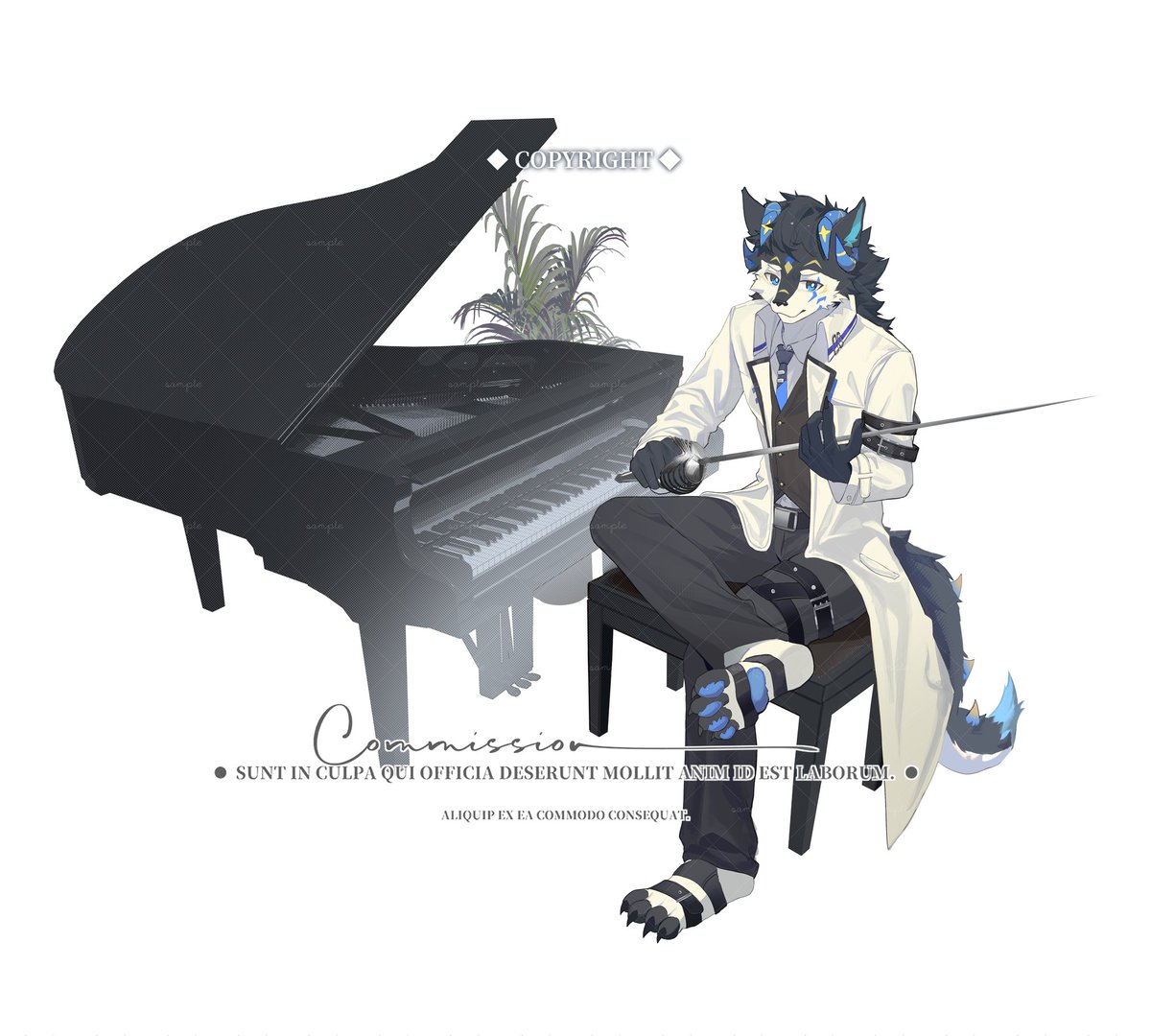 Kledkelide's tweet photo. furry委托相关 https://t.co/xBF84mJRVk