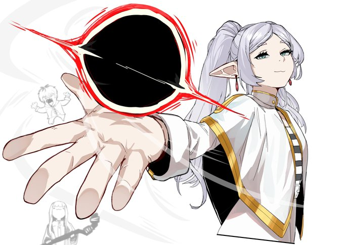 FRIERENanime_'s tweet photo. art by @badasengsu_ https://t.co/QgaHP5i6GC
