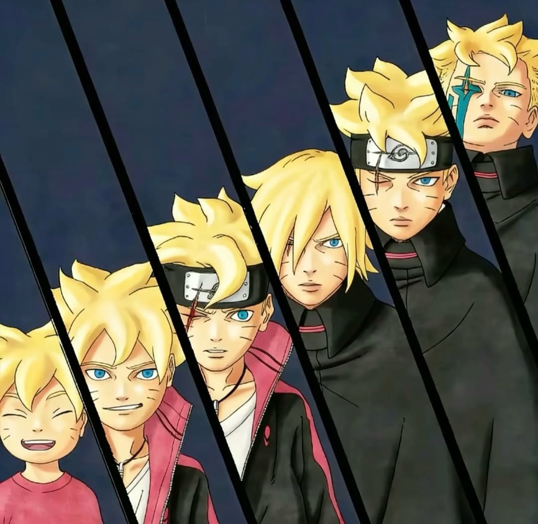 AnimeTwtX's tweet photo. Boruto's Evolution >>> https://t.co/o3OtFuN5eM