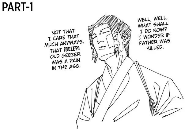 dailykamo's tweet photo. A small reminder of why Noritoshi decided to cut his hair before his fight alongside Maki https://t.co/RFXqtZp1ae