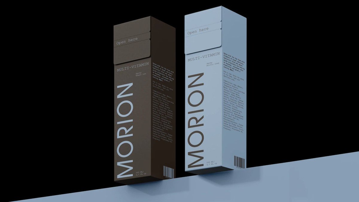 abduzeedo's tweet photo. MORION Cosmetics Packaging Design by Darina Selischeva

The brand identity for MORION, a modern skincare and perfumery label designed by Finland-based designer Darina Selischeva, establishes a clinical yet elegant aesthetic.

https://t.co/I4IbXvQmpC https://t.co/3FdmJ2NTs1