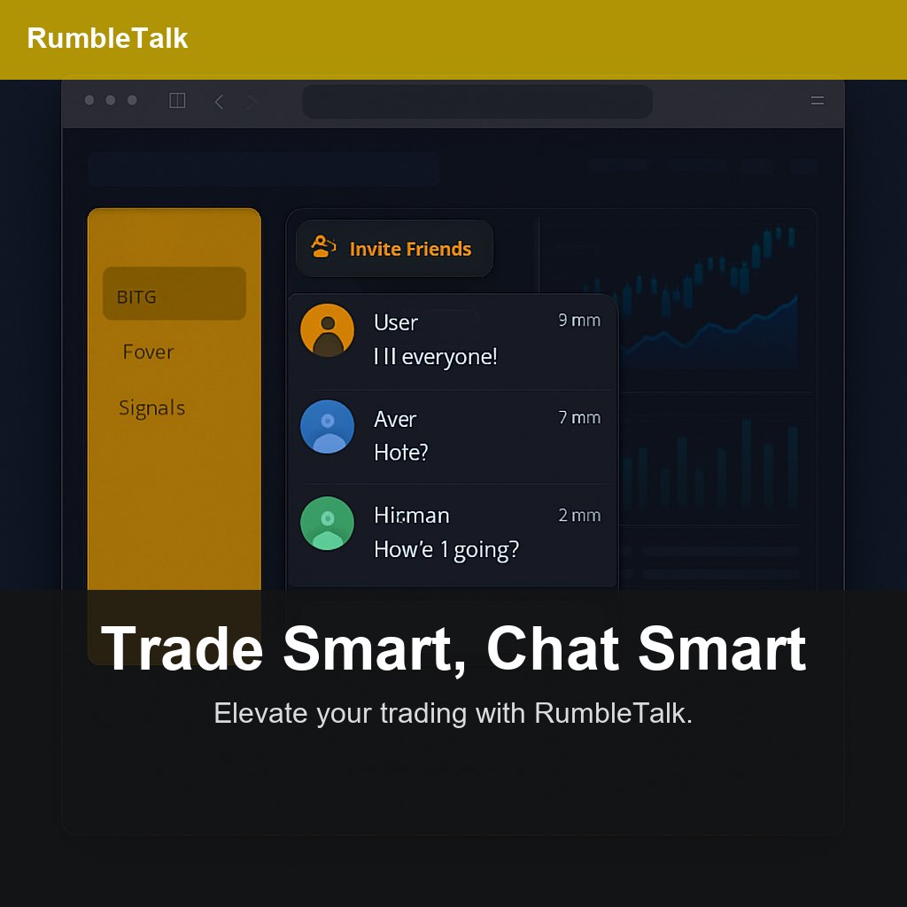 RumbleTalk's tweet photo. Serious traders need serious chat! 
Join private trading chat rooms in dark mode with RumbleTalk and elevate your messaging game. 
Stay focused and connect with like-minded pros.

https://t.co/og9M8cyZnF
#PrivateChat #chataddon https://t.co/yuWY8bZtKj