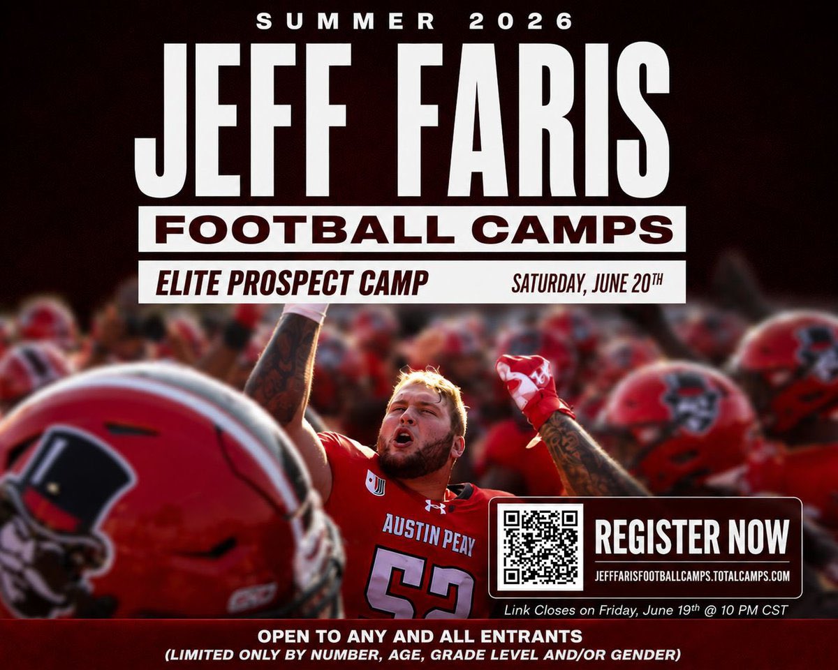 Colton_Kremer's tweet photo. Can’t wait to compete at @GovsFB camp tomorrow afternoon! Looking forward to getting on campus and learning from the staff!
@CoachSpur_APSU @CoachFarisAPSU @qbill_8 @coachgregjones @CoachBradGovs @Blake_Littman @HighlandsFB @HSphire https://t.co/n6nCY2JiLP