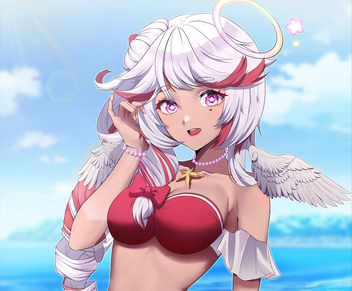 sariberryvt's tweet photo. it's tough to believe that right after my final exams... it's going to be my 1st affiliate anniversary.

an entire year of creation, growth, and forging the most cherished connections.

i hope you'll spend even more summers with me ❤️ 

🎨 @/cokjins28 https://t.co/ZDYxpWOULS