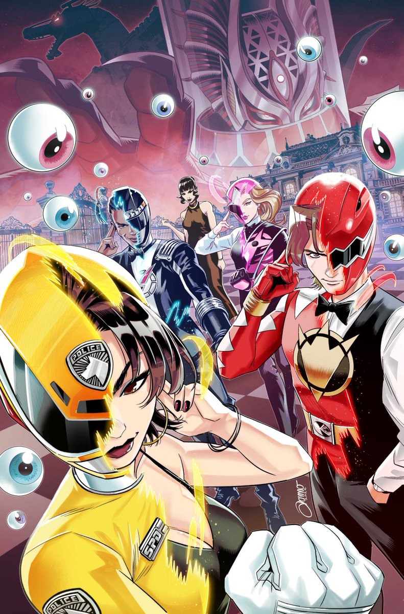 AlessioZonno's tweet photo. My Main Cover for Power Rangers Unlimited issue #3
Conner, Z, Will and Sarah in a Spy Story
@KenBlakePorter Joey Esposito @boomstudios #powerrangersunlimited https://t.co/lYruoxymEM