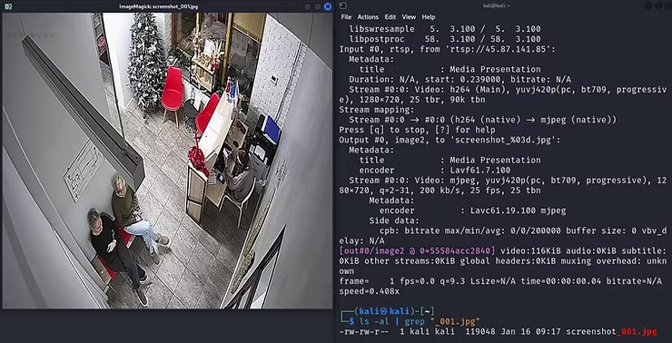 _aircorridor's tweet photo. IP Camera Hacking: The FFmpeg Tool for Streaming Camera Video

With IP cameras all over the world, who ever has access to these cameras will have a leg up on reconnaissance and data on the target:
https://t.co/dLS980H8dm
@three_cube @DI0256 @IamSmouk @co11ateral https://t.co/qCPQWT8oQ6