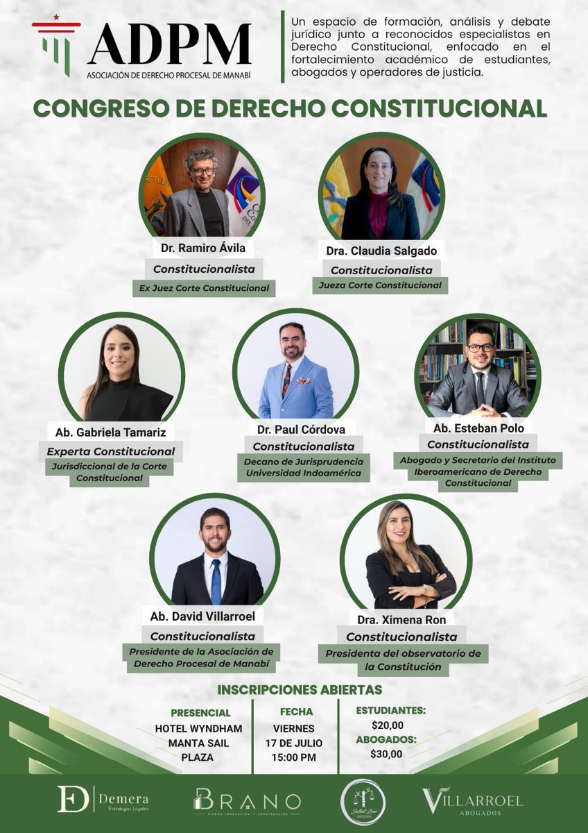REDMJE's tweet photo. Evento académico de Derecho Constitucional ⚖️👇🏻 https://t.co/Cl5rkjBYUb