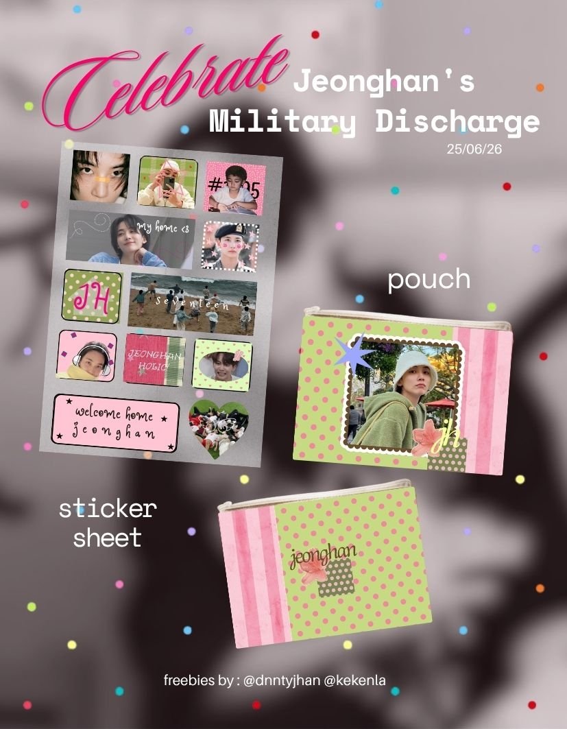 dnntyjhan's tweet photo. ⭑Jeonghan Military Discharge Freebies⭑
─ by @dnntyjhan @kekenla ˚⁎⁺ ˳𐙚

⋆ rt &amp; like
⋆ jjfans &amp; carats ina only
⋆ will be set 5.914 [no rf]
⋆ claim at 🍊 07.07 | 19.00 wib
⋆ tulis usn x di notes
⋆ kindly tag me if u get it!

link co: https://t.co/F2losPpyui ˚✮ https://t.co/MvqCunmr4m