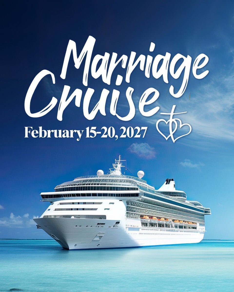 Calvary_Houston's tweet photo. Set sail with us on February 15, 2027, as the Calvary Houston Married Couples Cruise departs from Galveston!
Take time to reconnect, make lasting memories, and enjoy an unforgettable getaway together. Register online at https://t.co/IzjkGoll38 

#CalvaryH #YouAreFamily https://t.co/YclfFlYfjs