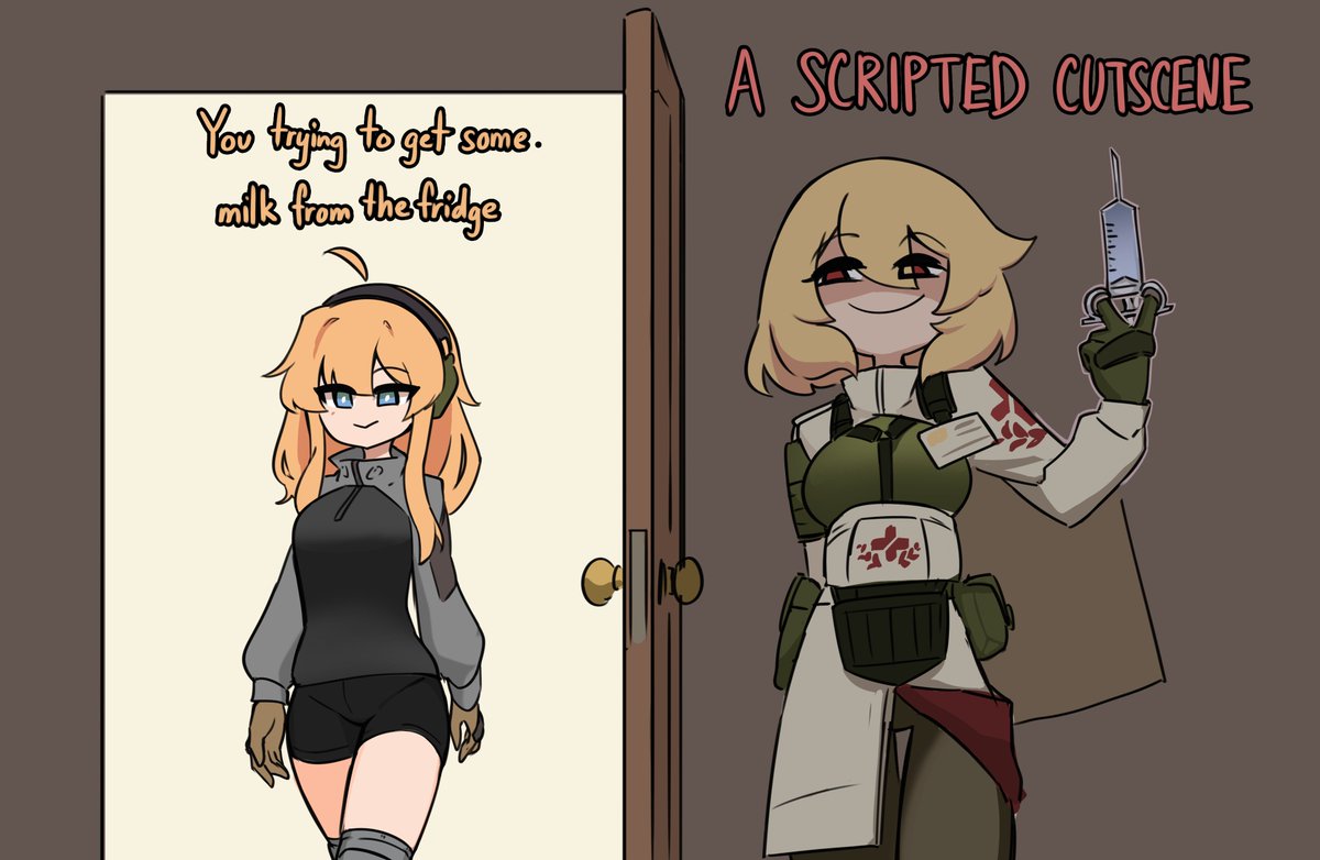 CenturiiC's tweet photo. yea i drew this, but this trope pisses me tf off. https://t.co/PBkWTvuhq3