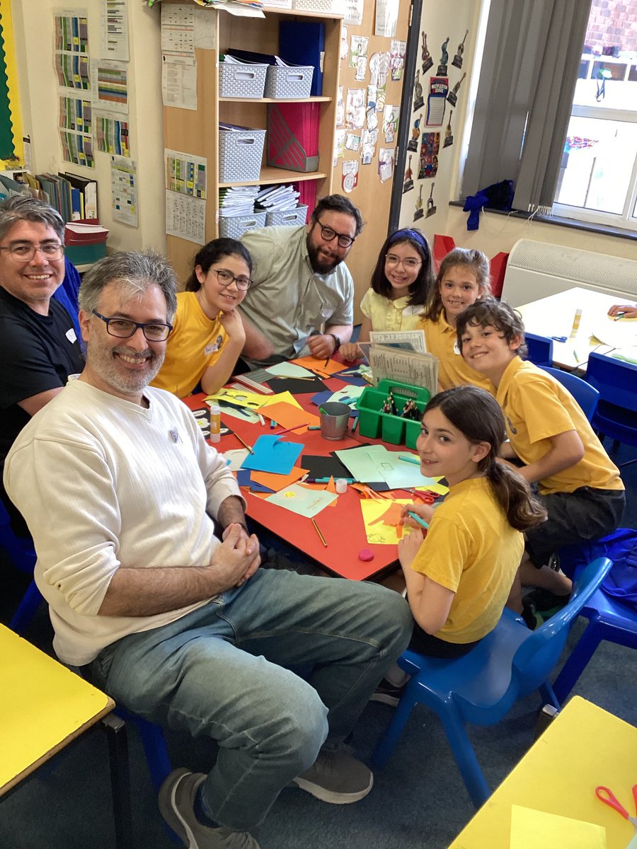 StMaryB17's tweet photo. Our Father’s Day workshop was bursting with colour, creativity and proud smiles. Kids crafting cards for their adults 🎨💙
#FathersDay #INSPIRE #Parents #Workshop https://t.co/nI6sOABy9U