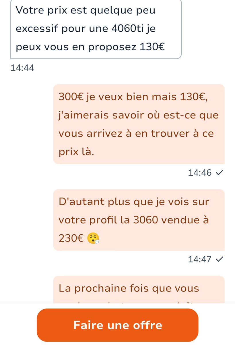 Sansushie's tweet photo. Des fois je me demande pourquoi j'insiste encore à vendre sur Leboncoin... https://t.co/b6XMEbNykk