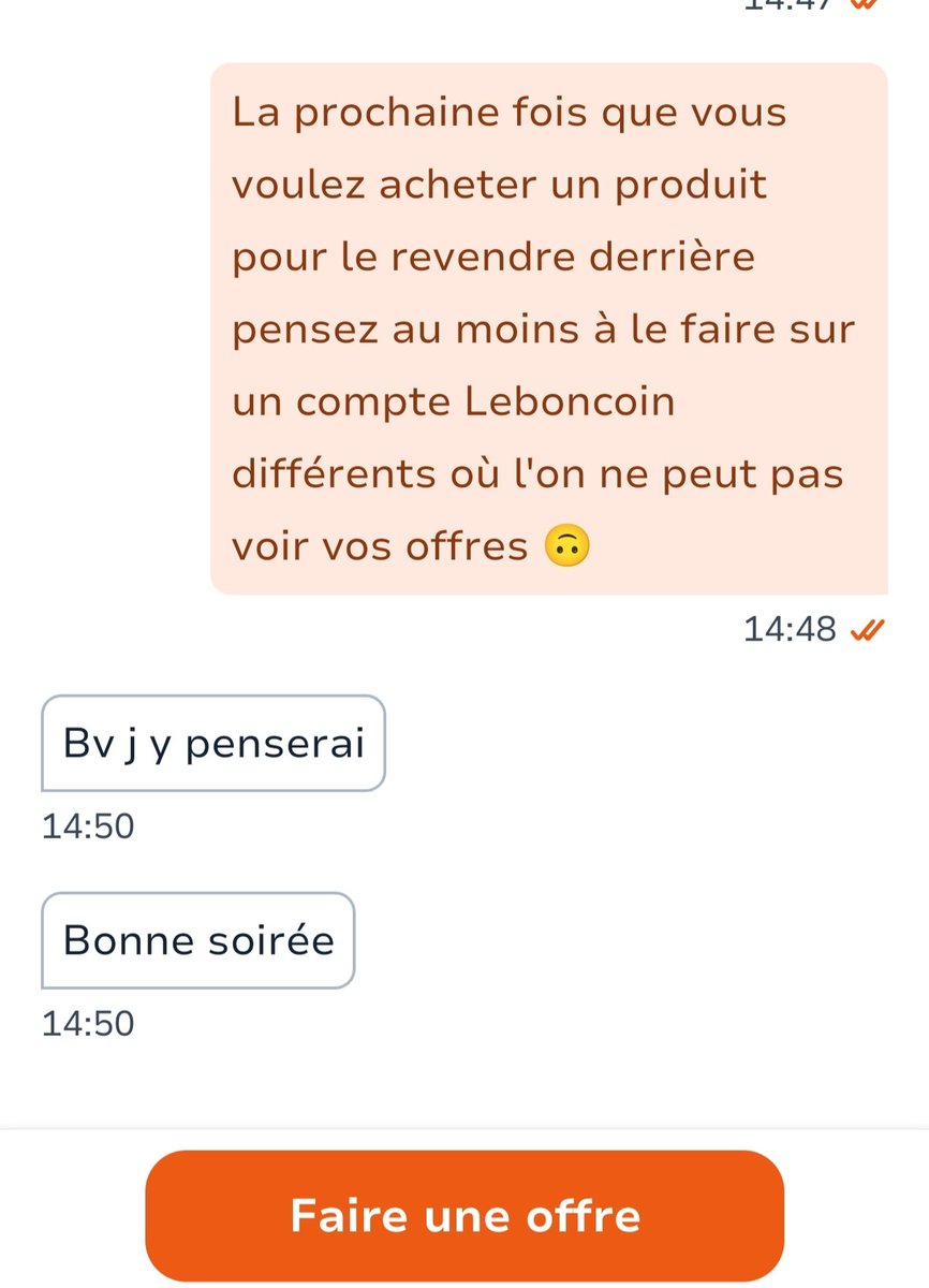 Sansushie's tweet photo. Des fois je me demande pourquoi j'insiste encore à vendre sur Leboncoin... https://t.co/b6XMEbNykk