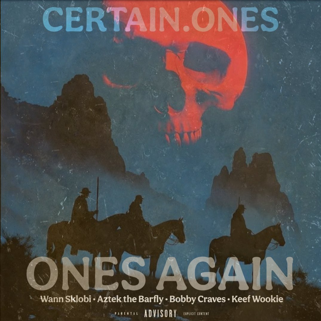 CERTAINONES's tweet photo. Gratitude be the mantra 🤜🏼💀🤛🏿
MASSIVE SALUTE 
@insommagsince96 🚫💤
•
@CERTAINONES ◆ ONES AGAIN
Feat. @aztekthebarfly &amp; @BobbyCraves
Prod by @WannSklobi
Cuts by @KeefWookie
⬇️⬇️⬇️⬇️⤵️
https://t.co/27mKExEMPm https://t.co/CU2yabEEex
