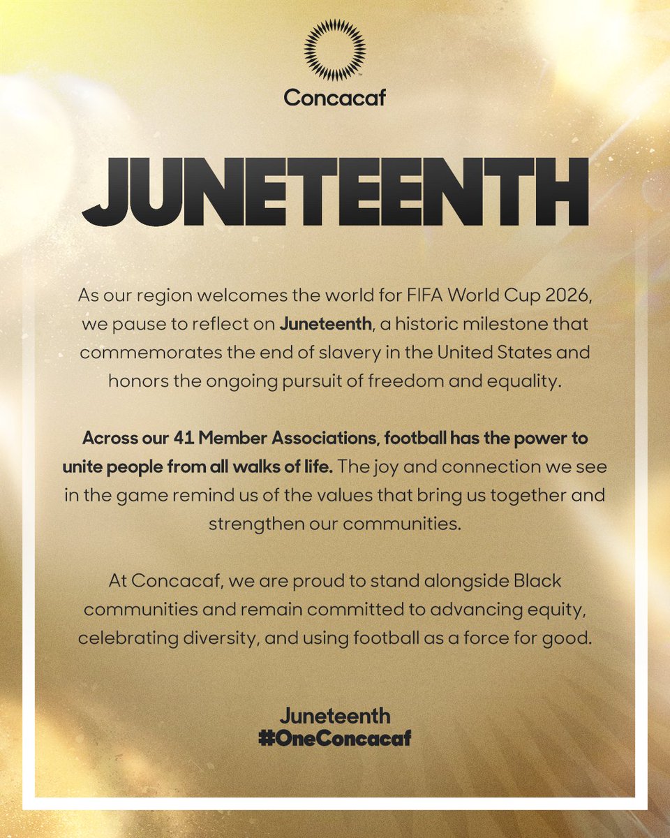 Concacaf's tweet photo. One Concacaf! https://t.co/nMsQI5Bjxa