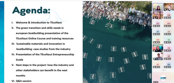 TeconautProject's tweet photo. #EBI organised a webinar about #TEcoNaut summarising the research outcomes, specialised educational resource development, and two case studies on using volcanic stone and flax fibers
🗺️ https://t.co/s6AVlp1Mkk

#SustainableBoatBuilding #GreenSkills #TheFutureIsNow #Erasmusplus https://t.co/uAdLroPomJ