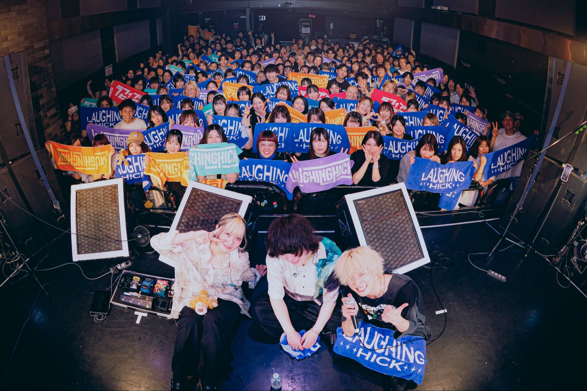 Laughing_Hick's tweet photo. 【仙台MACANA Thank you !!】

Laughing Hick ONEMAN TOUR ハロー ノットグッバイTOUR6本目 仙台MACANA✨

本日もありがたいことに満員御礼‼️
メモリアルな1日となりました🔥

またライブハウスで会いましょう🤝

Photo by @son_tkhs 
#ハローノットグッバイ#laughinghick#ラフィングヒック#バンド#邦ロック