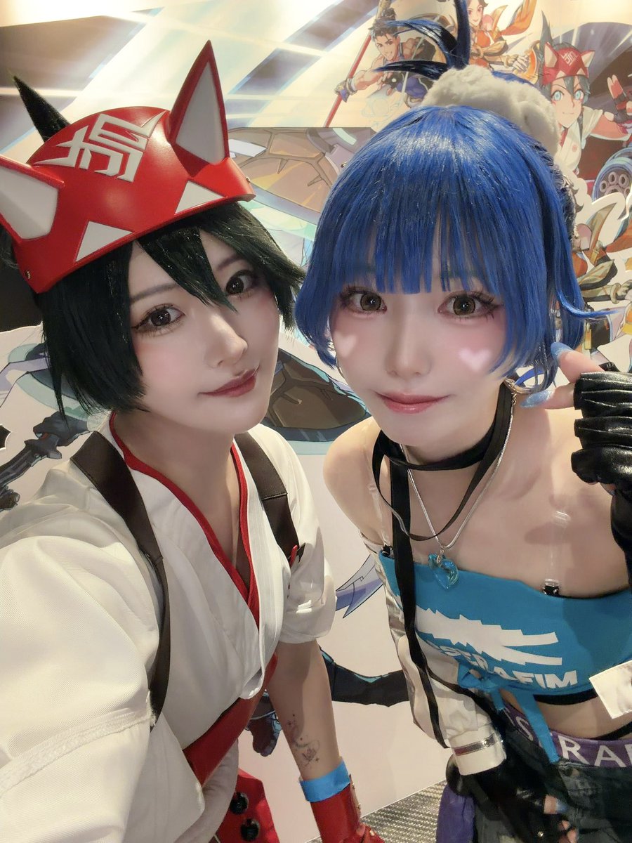 ponpon_pokiya's tweet photo. ��🦊キリコ⛩💓
💚👒ミズキ👒💚

#TMCUP 
#Cosplay 
#Overwatch 
#オーバーウォッチ
#OverwatchCosplay https://t.co/fSniyIyUrm