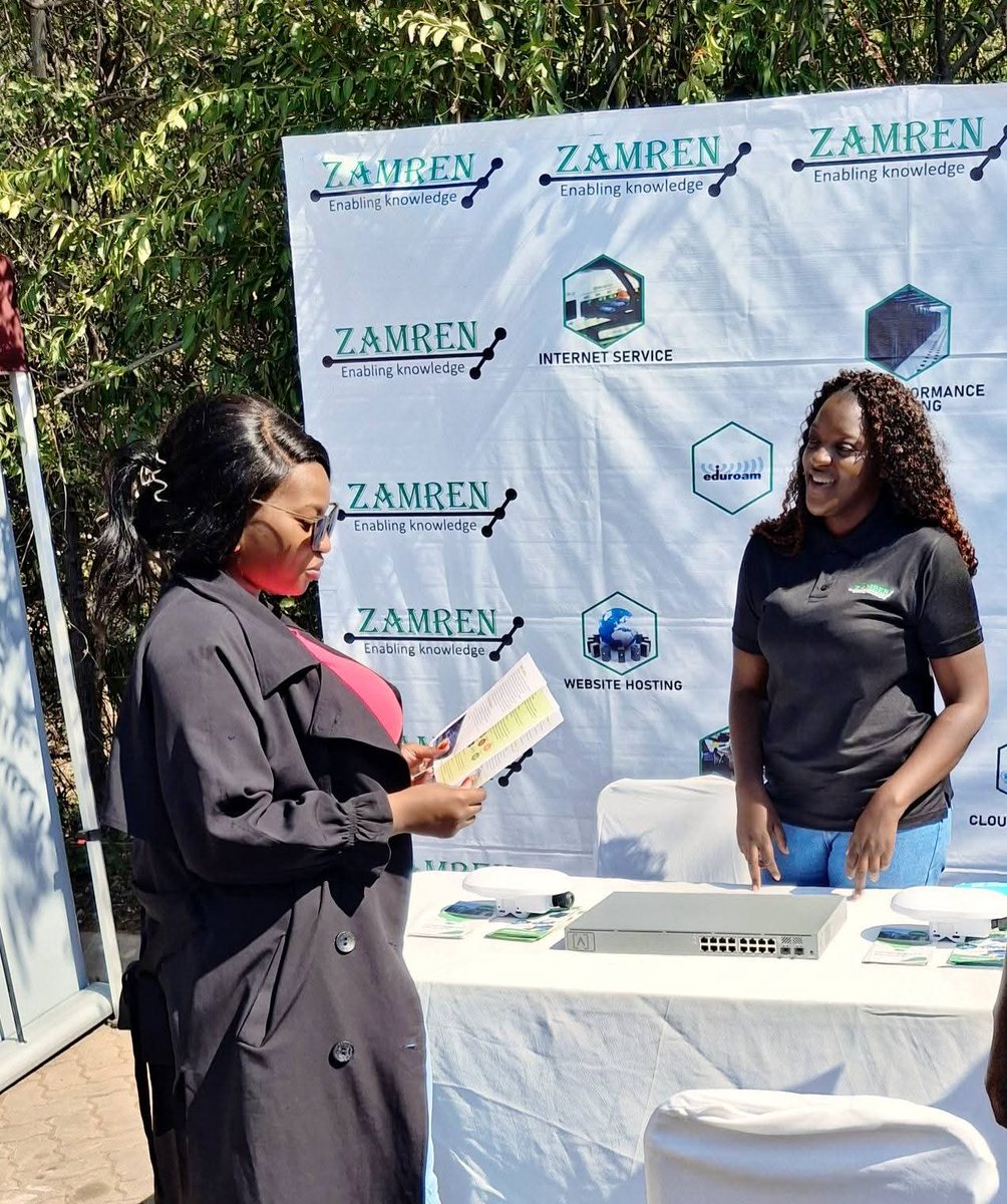 ZambiaRen's tweet photo. The 14th Zambia Institute of Purchasing and Supply National Conference has come to an end.

Thank you to everyone who stopped by the ZAMREN stand. We enjoyed the conversations.

Learn more about our digital solutions at https://t.co/mioGnvm2U9.

#EnablingKnowledge https://t.co/acmNxjfJm5