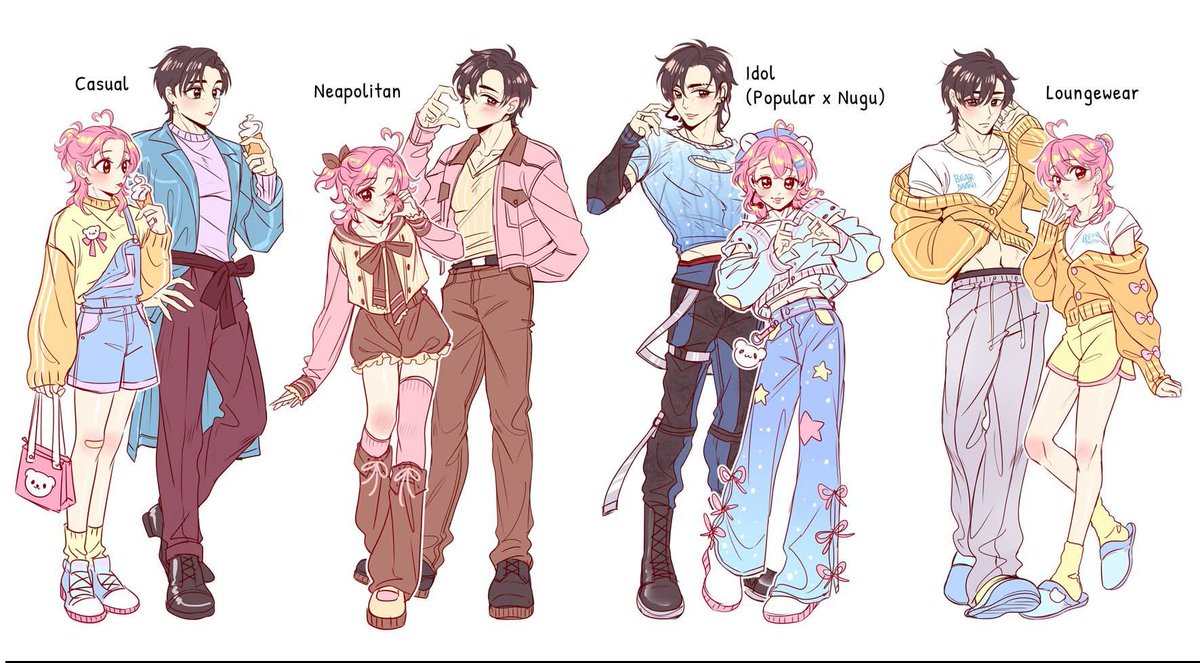swswwrn's tweet photo. this is what happens when I ignore work

this is your sign to draw couple outfits of your ships 🫪🫪🫪🌸✨🍦 https://t.co/3UTKM3HShj
