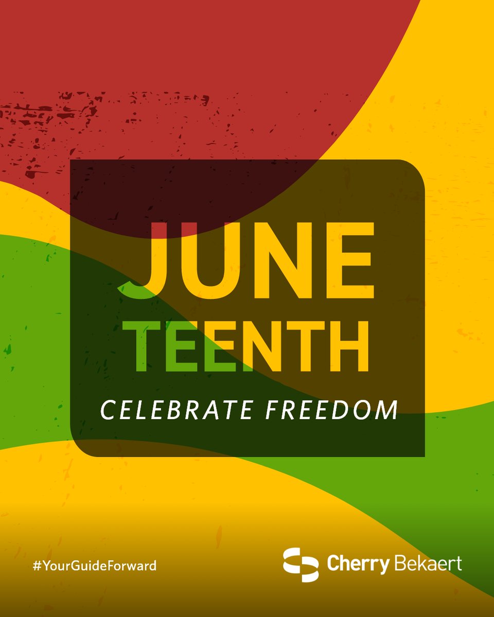 MThompsonCB's tweet photo. Today we celebrate Juneteenth — a tribute to liberation, cultural strength and the generations who paved the way. May we continue to uplift voices, expand opportunity and champion equity in every community.  

#Juneteenth #CelebrateFreedom #YourGuideForward https://t.co/bOV6bbGUkx