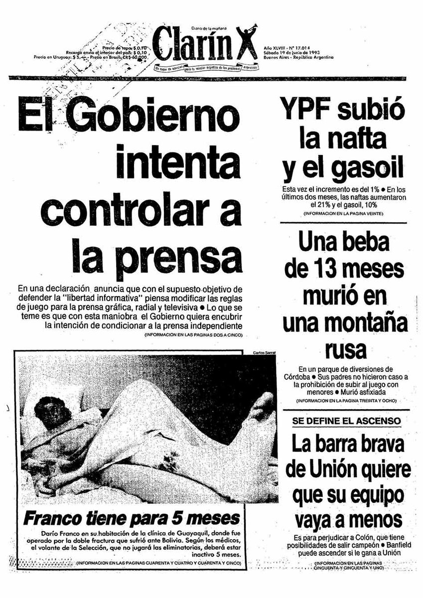 TapasBot's tweet photo. Un 19/06 como hoy pero de 1993: https://t.co/bXdyapfoC3