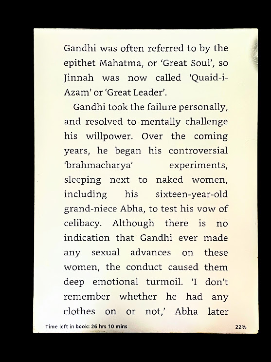 zaighamkhan's tweet photo. Gandhi's strange response to Jinnah's elevation as Quaid-e-Azam. ( Shattered Lands: Sam Dalrumple) https://t.co/CzwOz8LVQ6