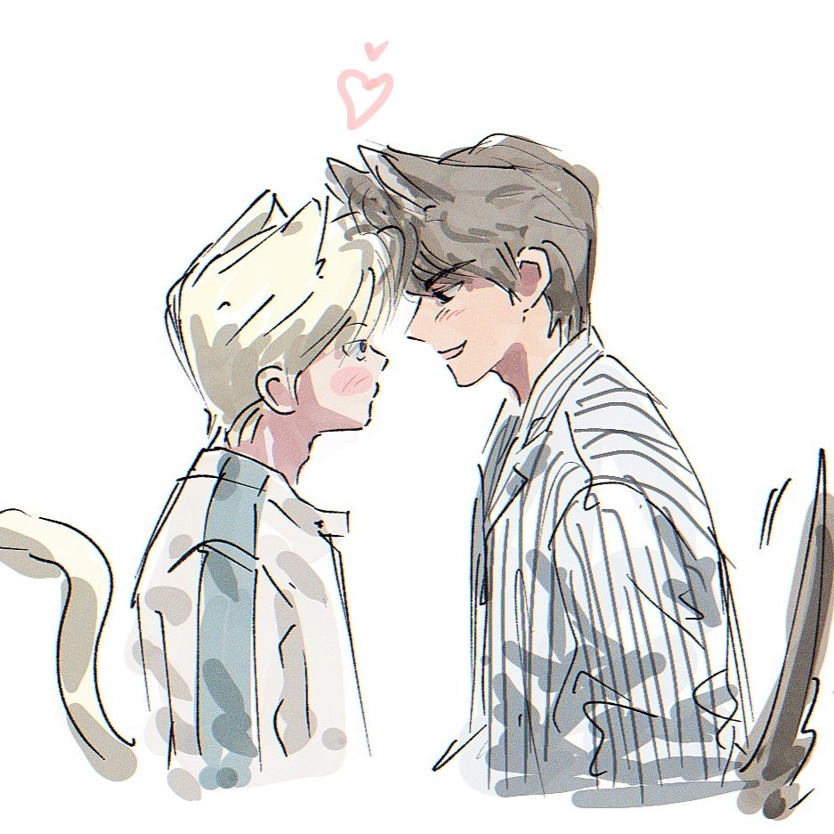 stormberries_'s tweet photo. 🐺💗🐱 https://t.co/9QcHi7Fffi