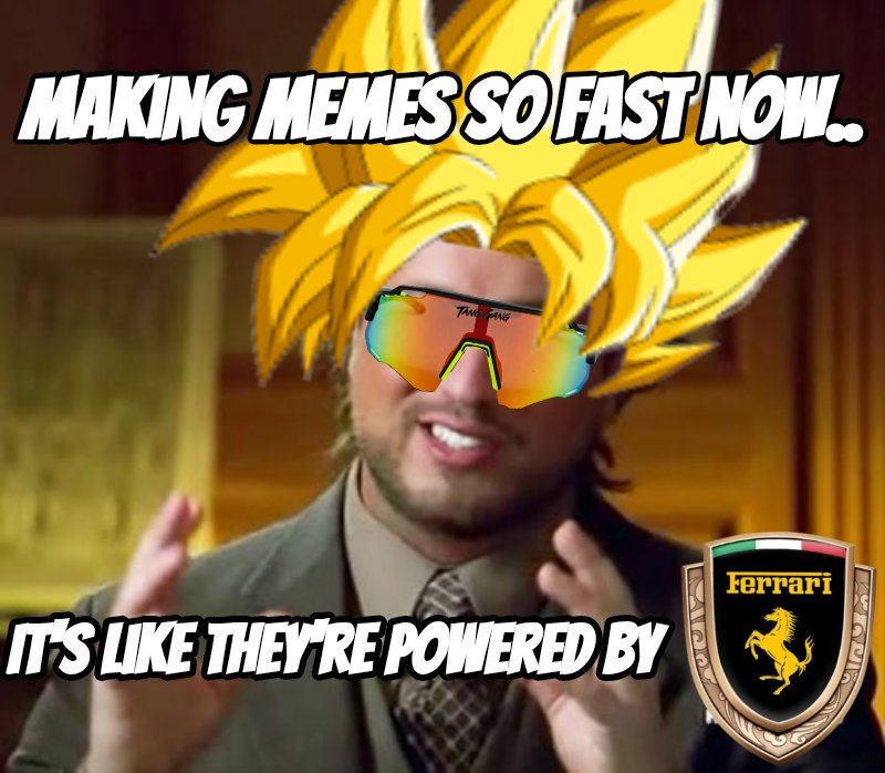 byronstyles978's tweet photo. Tang Tard Meme Factory mobile editor just got a fat upgrade 🍊

Pick a meme, slap on words, stickers, faces, filters,  and SEND IT straight from your phone.

Built for meme nights. Built for chaos. Built for the Tang Gang.

Go play:
https://t.co/SsNGRuX1ml https://t.co/Wr8PwLkCvV