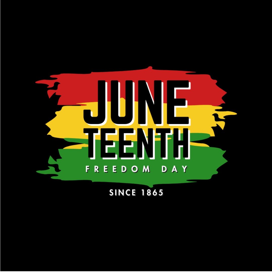 FCScommanders's tweet photo. Juneteenth is a holiday commemorating the emancipation of those who had been enslaved in the United States. Beginning in Galveston, Texas, it is now celebrated every year on June 19 across the United States as a federal holiday. https://t.co/LobXIszA5y