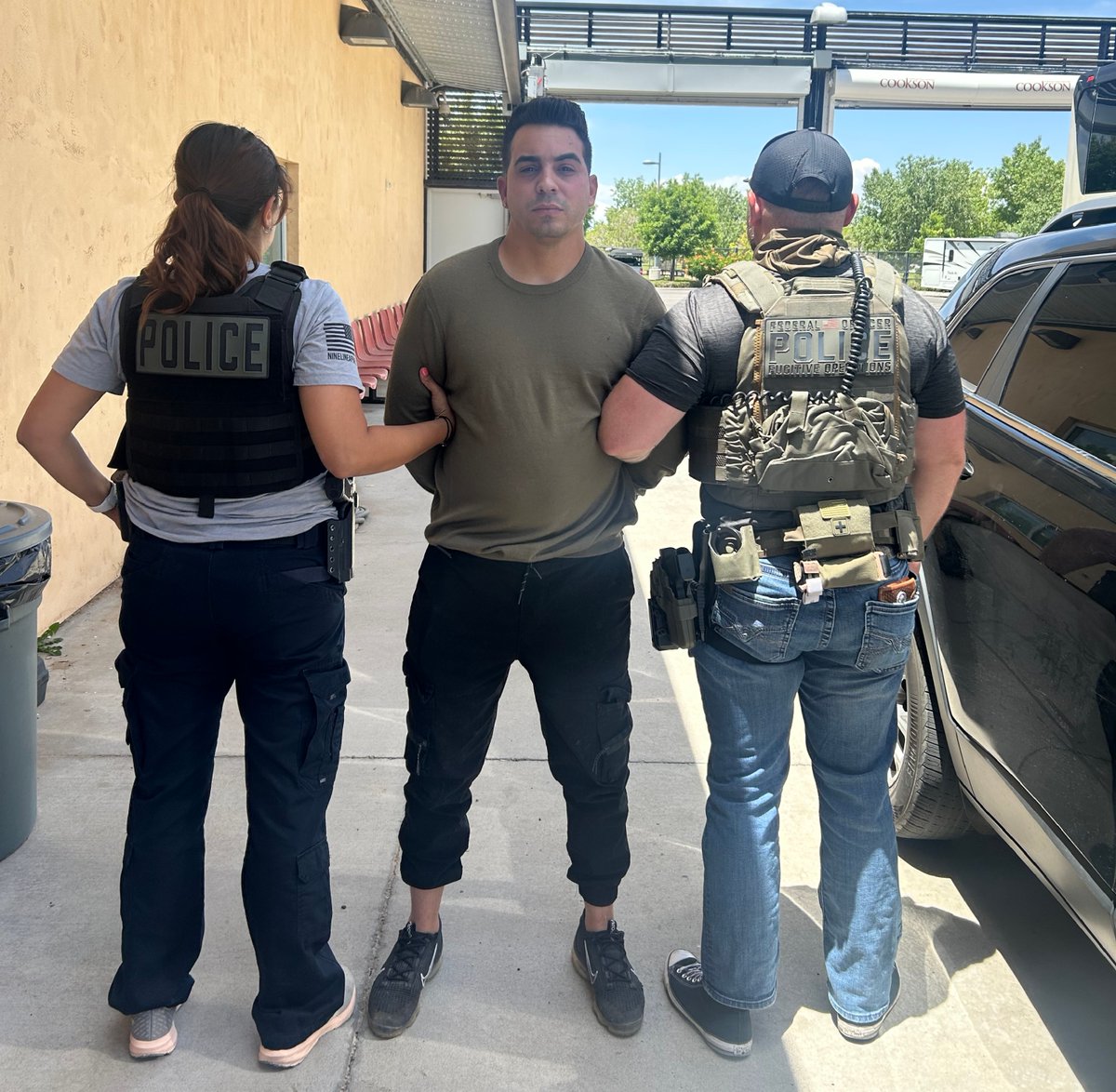 ICEgov's tweet photo. Reinier Rodriguez-Hernandez entered the United States illegally through Del Rio, Texas.

Last month, police in Albuquerque, N.M., arrested him on three counts of credit card fraud and one count of larceny. ICE immediately issued a detainer with Bernalillo County Metropolitan Detention Center, but officials there refused to honor it.

👉Because local officials in New Mexico’s lone sanctuary jurisdiction refused to honor the detainer, ICE had to deploy a team into the neighborhood and arrest him in the local area at-large.