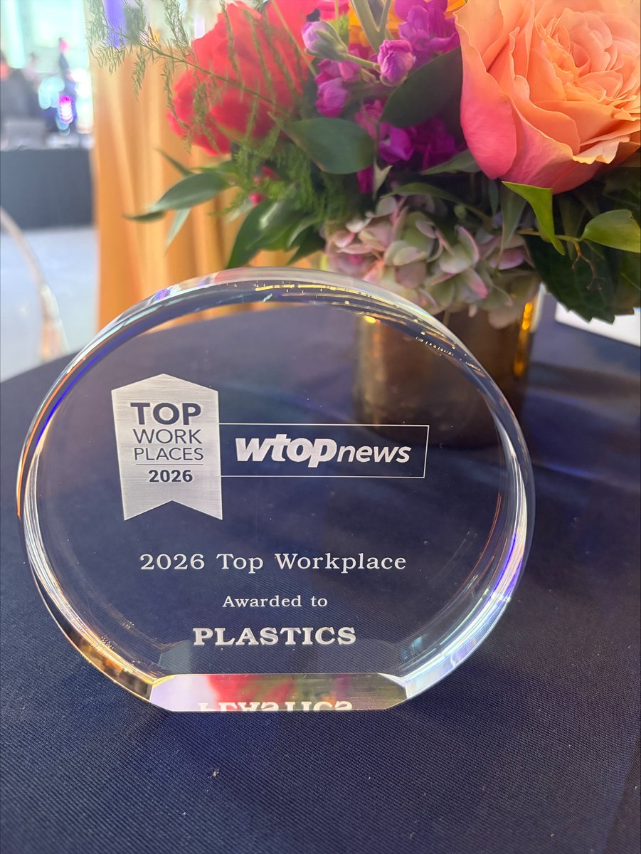 PLASTICS_US's tweet photo. We've been named on the 2026 @TopWorkplaces list. Thanks to our employees who helped make this happen!

More info here: https://t.co/FvIdILkFCU

@teamenergage #TopWorkplace #PLASTICS #HR https://t.co/YmnzTXviWd