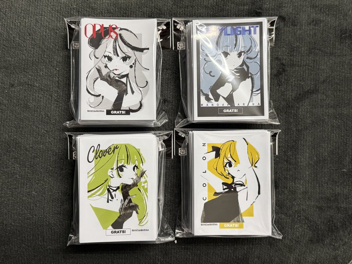 batoloco_tsuda's tweet photo. 【#サプライ 販売情報】
GRATS!の新作スリーブが明日から発売です‼️
とってもおしゃれなデザインとなっております👍
お求めの際はバトロコ新津田沼駅前まで✨
#ぬまロコ #GRATS https://t.co/jKotnOeF2I