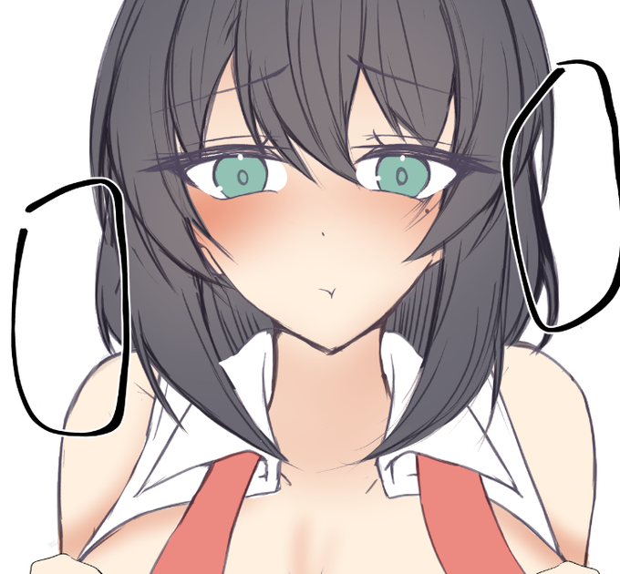 Skebェなwip…… 今日一日ずっと顔を弄ってたけど、まだ納得できた顔じゃない……