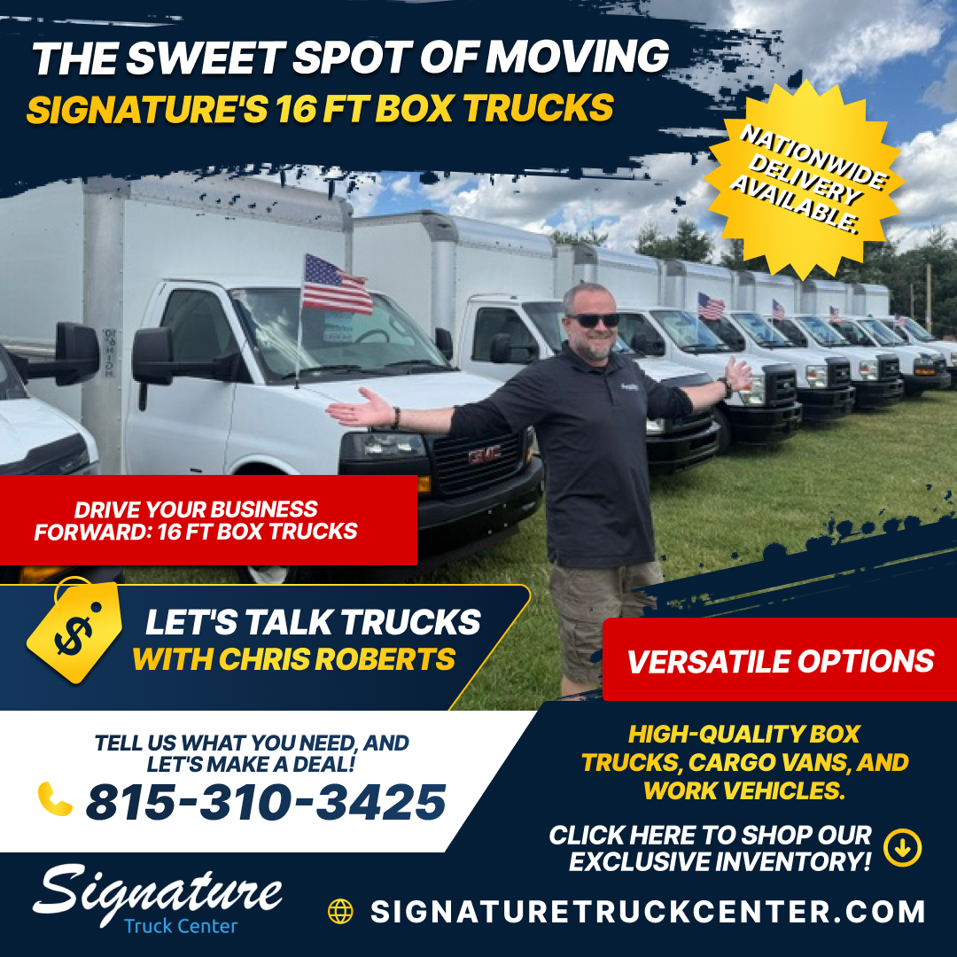 SignatureTrkCtr's tweet photo. When reliability matters, look no further than Signature Truck Center! 🌟 Perfect for deliveries, moving, and everything in between. 🚚📦 Stop by our lot today for a test drive! #CommercialVehicles #TruckCenter https://t.co/6SlPg99RRp