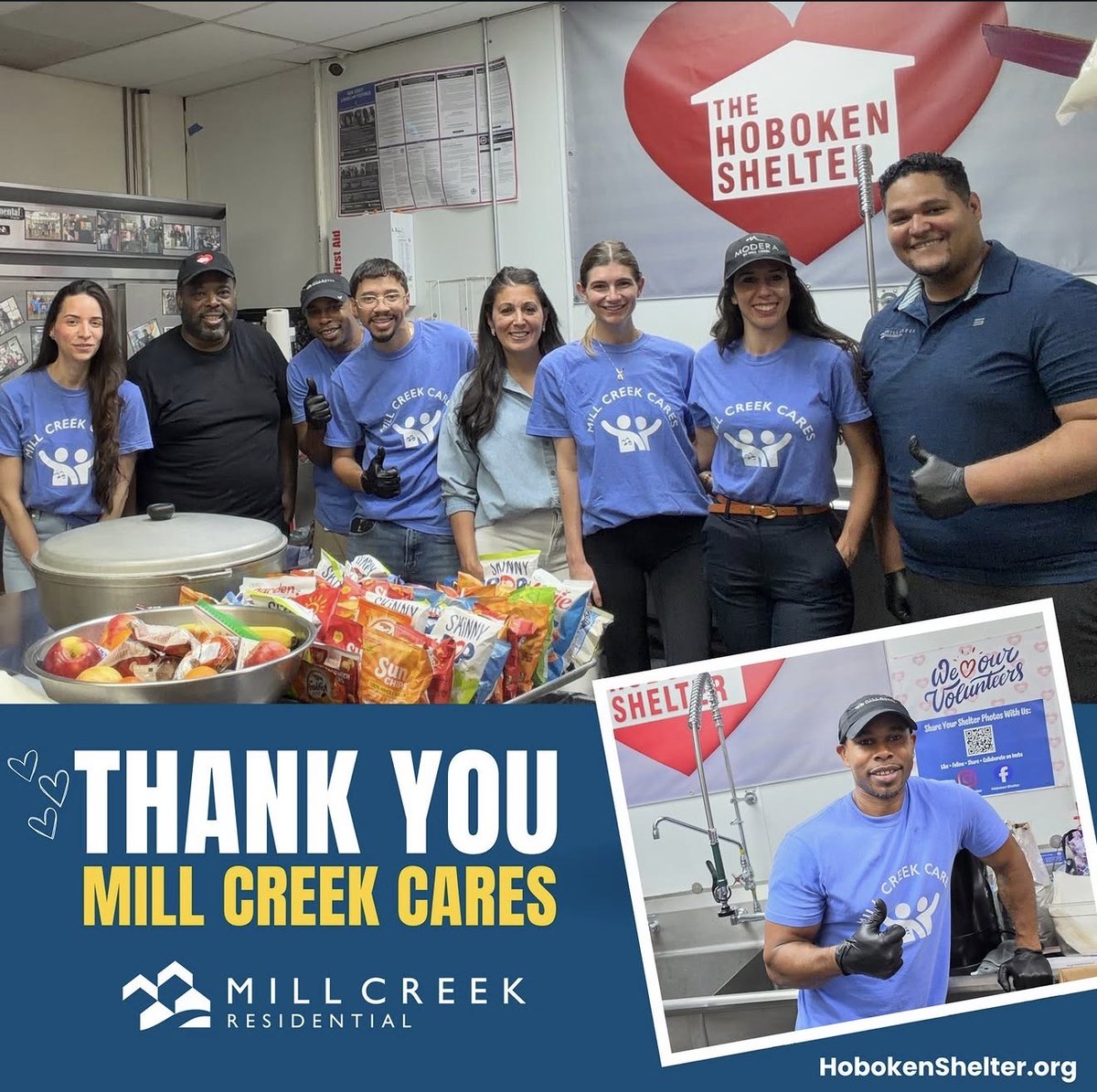 Metropolitan40P's tweet photo. Proud to stand alongside @hoboken_shelter and the incredible Chef Shihed Frazier 🍽️❤️
Our team spent the day giving back, helping serve and support members of our community facing homelessness and food insecurity. Grateful for the opportunity to make even a small... https://t.co/11bMGYGQwE