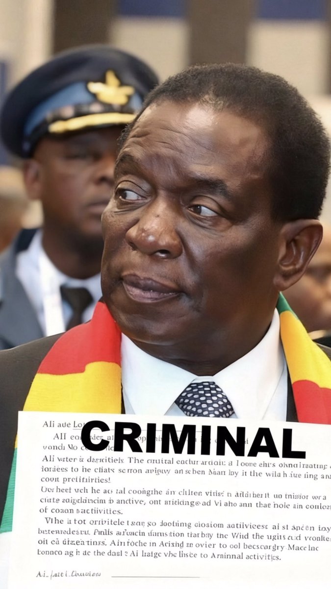 noto2030's tweet photo. It would be a lie to declare Emmerson Mnangagwa an intelligent person. Killing his generals, mutilating the Constitution, jailing opponents for no reason is never intelligence but cowardice. What I know is Mnangagwa is going to without fail. https://t.co/ernIjRMnC8